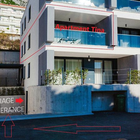 Apartment Tina Baška Voda Exteriör bild