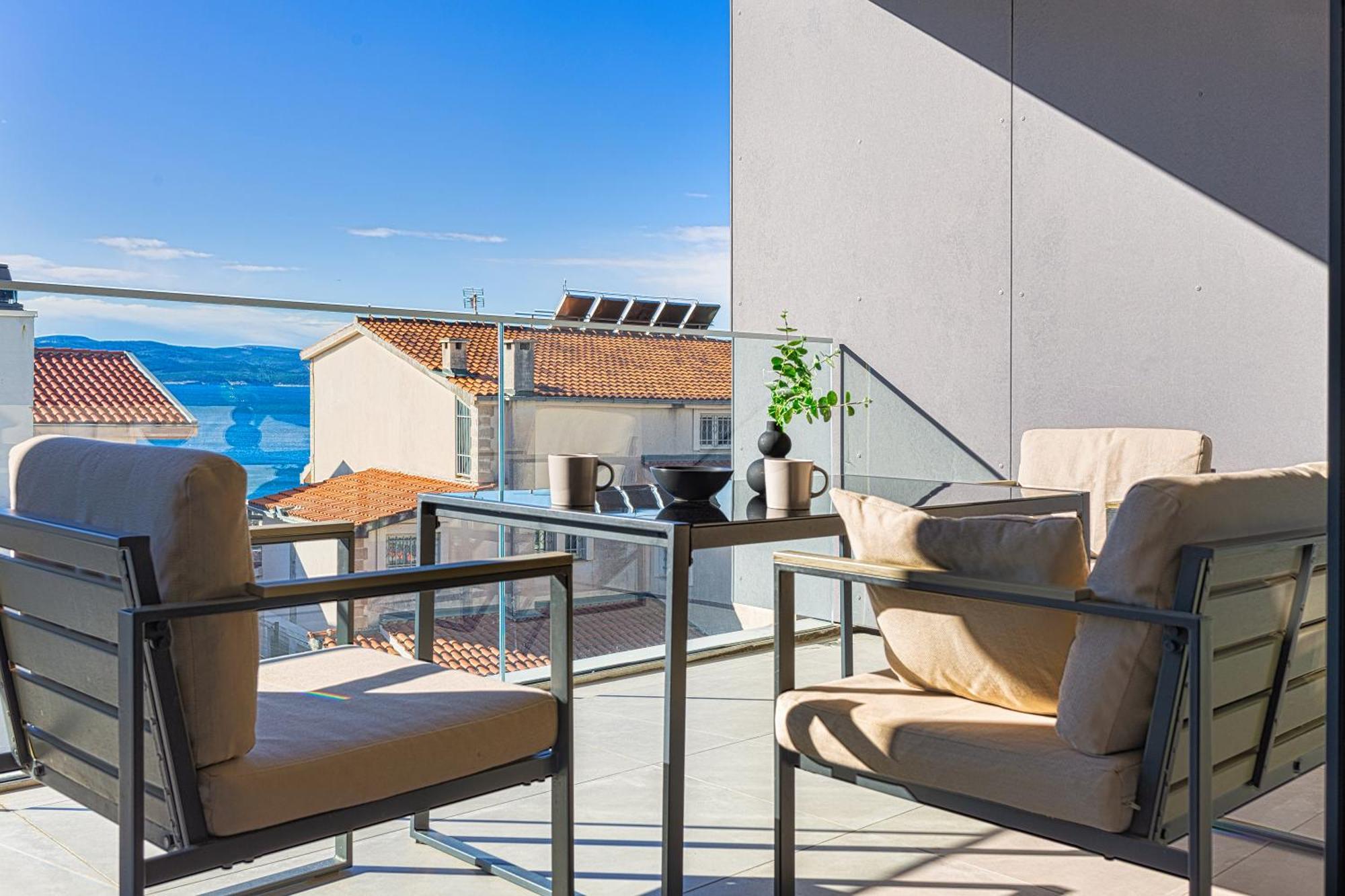 Apartment Tina Baška Voda Exteriör bild
